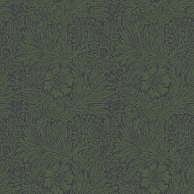William Morris at Home Marigold Fibrous Green Wallpaper