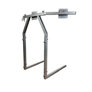 Abtivan Corporation GTA Model Simulator Cockpit Silver Frame Base Only Without Racing Seat Driving Gaming Simulator Cockpit with Gear Shifter Mount - 1 of 4
