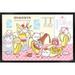 Trends International Bananya - Chocolate Framed Wall Poster Prints - 1 of 4