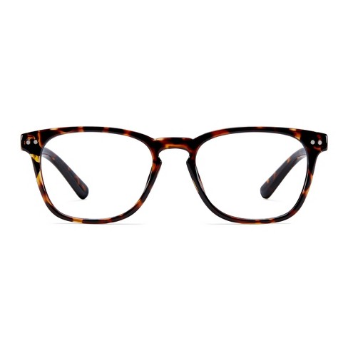 Icu Eyewear Screen Vision Blue Light Filtering Glasses - Retro Tortoise :  Target