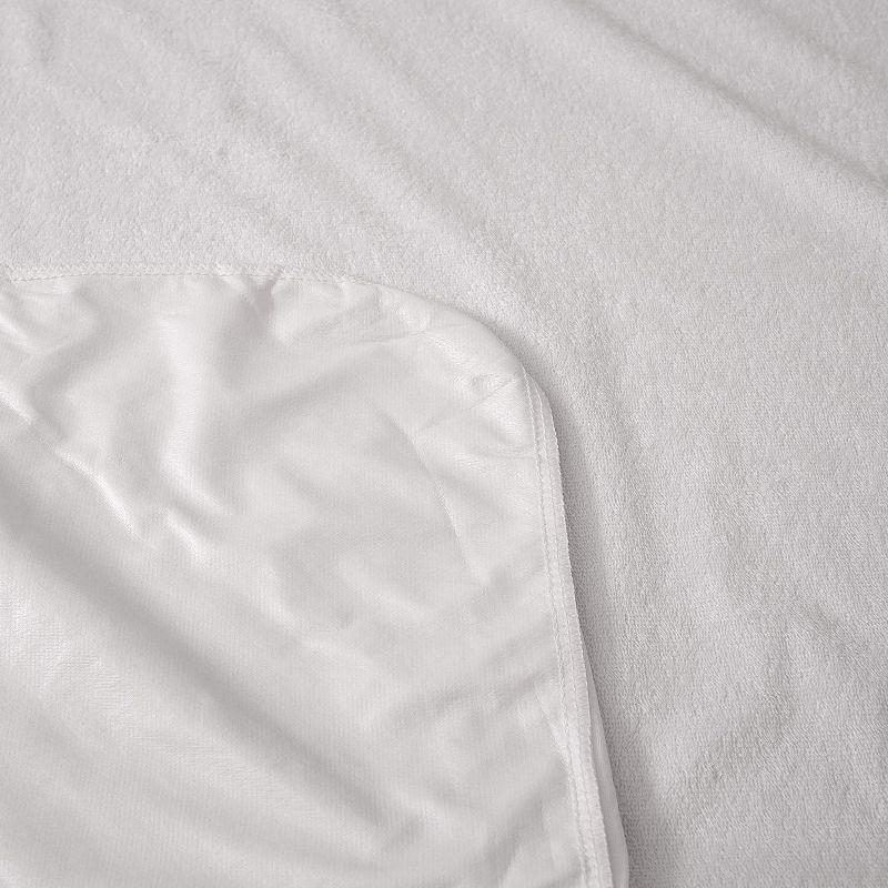 Premium Mattress Protector Cotton Terry Cover Waterproof Fitted Mattress Cover by Sweet Home Collection™, 5 of 9