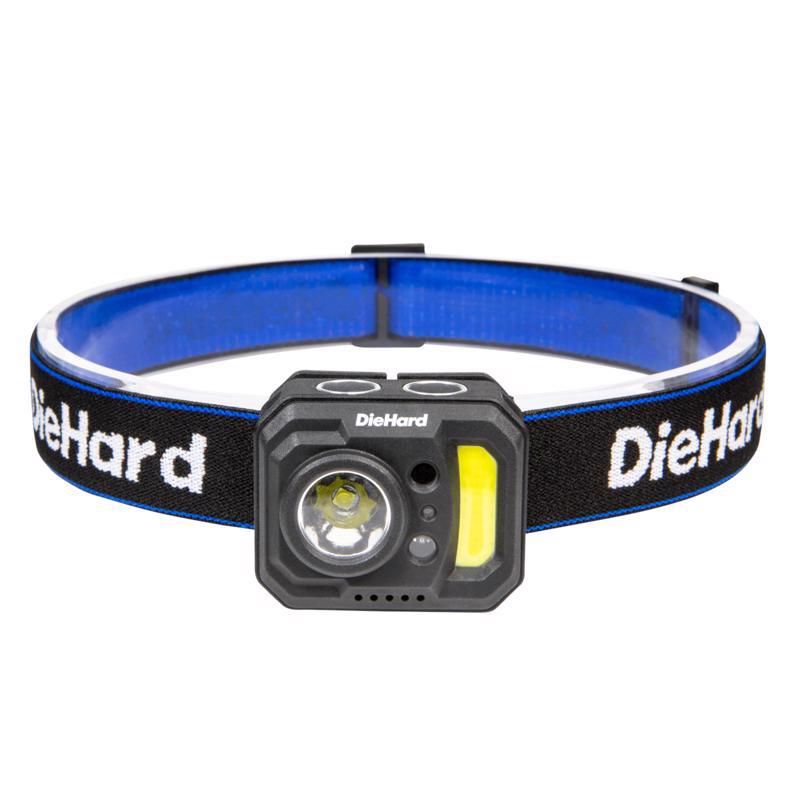 Dorcy DieHard 375 lm Black/Blue LED Tactical Headlamp, 1 of 2