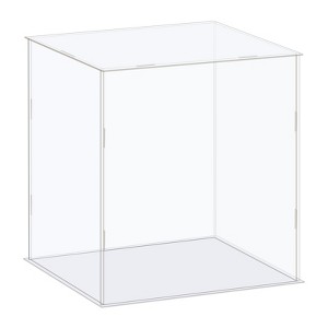 Unique Bargains Acrylic Self-Assembly Dustproof Collectibles Display Cases - 1 of 3