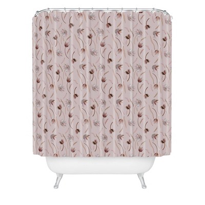 Iveta Abolina Evonne Mauve Shower Curtain Pink - Deny Designs