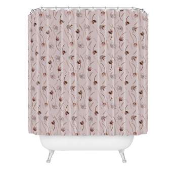 Iveta Abolina Evonne Mauve Shower Curtain Pink - Deny Designs