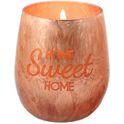 Pavilion Gift Company - Home - 10 oz - 100% Soy Wax Electroplated Candle Scent: Fresh Cotton - Flame Candles