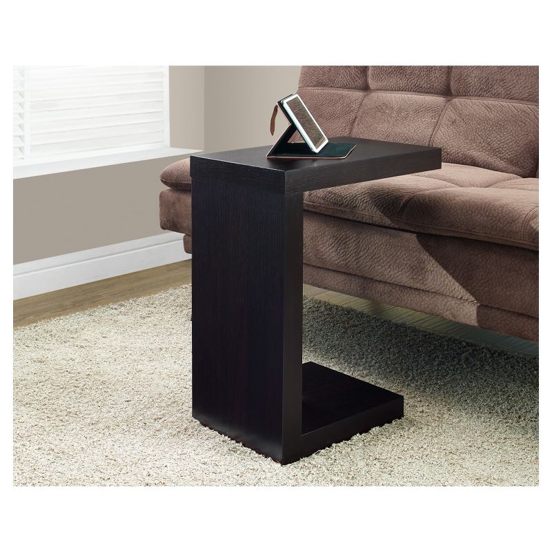 Hollow Accent End Table Cappuccino - EveryRoom, 3 of 7