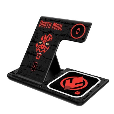 Keyscaper Star Wars Darth Maul Iconic 15-Watt 3 in 1 Charging Station