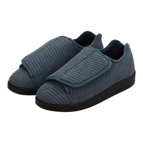 Wide mens slippers on sale 4e