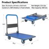 Foldable Platform Push Hand Truck Cart - 2 of 4