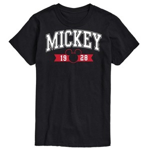 Men's - Disney - Mickey 1928 Collegiate Short Sleeve Graphic T-Shirt - 1 of 4