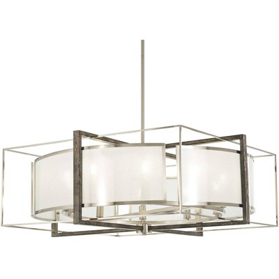 Minka Lavery Tyson's Gate 30" Wide Brushed Nickel Pendant Light