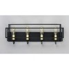 Maxim Lighting Liner 4 - Light Wall Light in  Black/Satin Brass - 4 of 4