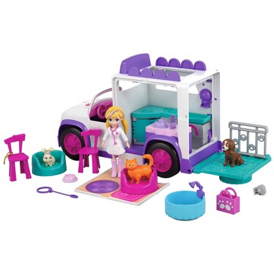 Polly Pocket Playtime Pets Adventure Pack Playset