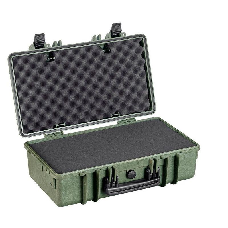 Monoprice Weatherproof Hard Case - 22in x 14in x 8in, OD Green With Customizable Foam, Shockproof, IP67, 2 of 7