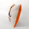 20"x20" Oversize Welcome Pretties Halloween Square Throw Pillow White - Lush Décor - 3 of 4
