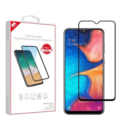 Screen Protector for Galaxy A20 Bubble Free 4 Pack CUSKING HD Crystal Clear Tempered Glass Screen Protector for Samsung Galaxy A20 9H Hardness 