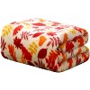 Extra Plush and Comfy Microplush Throw Blanket (50" x 60") Falling Leaves - 2 of 4