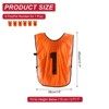 Unique Bargains Team Sports Reversible Numbered Soccer Training Vest 6 Pcs - 2 of 4