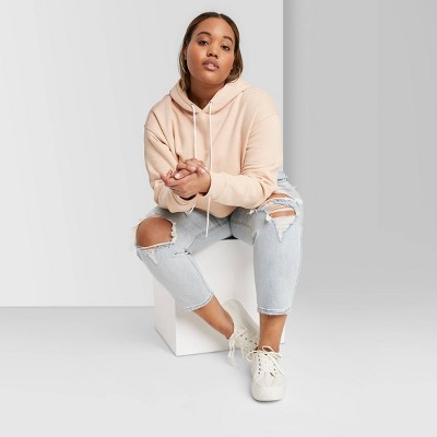 cropped hoodie target