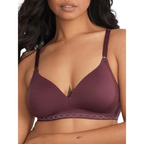 Simply Perfect By Warner's Women's Underarm Smoothing Wire-free Bra Rm0561t  - 34b Butterscotch : Target