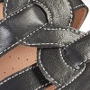 Collections Etc Adjustable Elasticized Braid Design Straps Cushioned Insole Sandals - 4 of 4