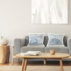 Stupell Industries Blue Collaged Clam Seashell Aquatic Beach Life, 2 Pillows, Each 18 x 18 - 2 of 3