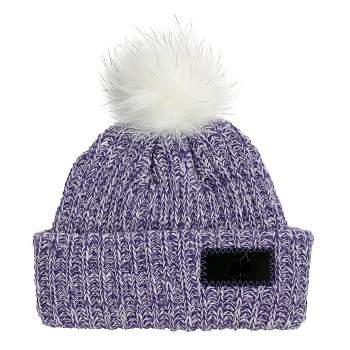 Arctic Gear Infant Cotton Cuff Winter Hat with Pom