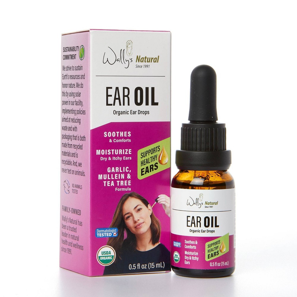 Wally's Natural Ear Treatment Oil - 0.5 fl oz