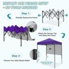 EAGLE PEAK 6'x4'Instant Pop Up Canopy with Adjustable Sun Wall - 4 of 4