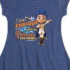 Girls' - Santiago of The Sea - Enrique Palacios Fit & Flair Cap Sleeve Dress - 2 of 3