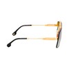 Carrera CA GloryII 001_86 Unisex Rectangle Sunglasses Yellow Gold 59mm - 3 of 3