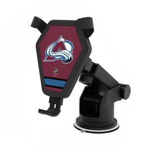 NHL Western Conference Teams Stripe 10-Watt Wireless Car Charger - 1 of 4
