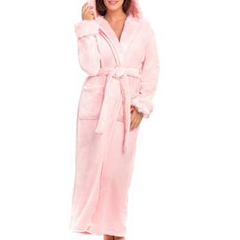 Dressing Gowns Women Plush, Bathrobe Women Pink Winter