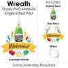 Big Dot of Happiness School Gnomes - Outdoor Teacher and Classroom Decor - Front Door Wreath - 3 of 4