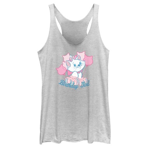 Women's Aristocats Marie Birthday Girl Racerback Tank Top - image 1 of 4