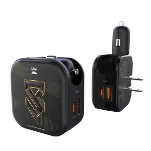 WWE SuperStars (M) Steel 18-Watt 2 in 1 USB A/C Charger - 1 of 3