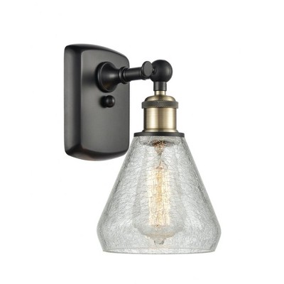 Conesus - 1 Light Wall Sconce In Industrial Style-12 Inches Tall and 6 Inches Wide