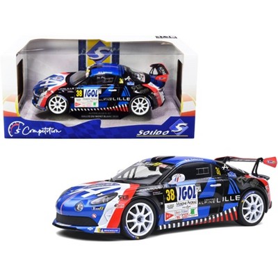 Alpine A110 RGT #38 Francois Delecour Rally Mont Blanc (2020) "Competition" Series 1/18 Diecast Model Car by Solido