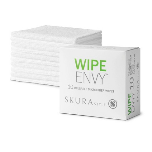 Skura Style Wipe Envy Microfiber Wipes - 10ct : Target