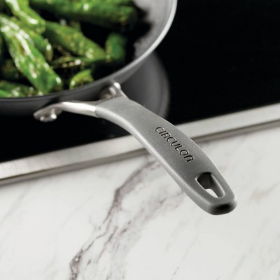 Circulon A1 Series with ScratchDefense Technology 8pc Nonstick Induction Cookware Pots and Pans Set - Graphite: Dishwasher-Safe, Tempered Glass Lids, 4 of 18