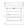 NicBex Twin/Full Size Loft Bed with Under-bed Desk & Storage,Space-Saving Study & Sleep Loft Bed with Shelves,Loft Bed for Kids,Teen,Adults - 4 of 4