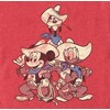 Men's Mickey & Friends Distressed Cowboy Crew T-Shirt - 2 of 4