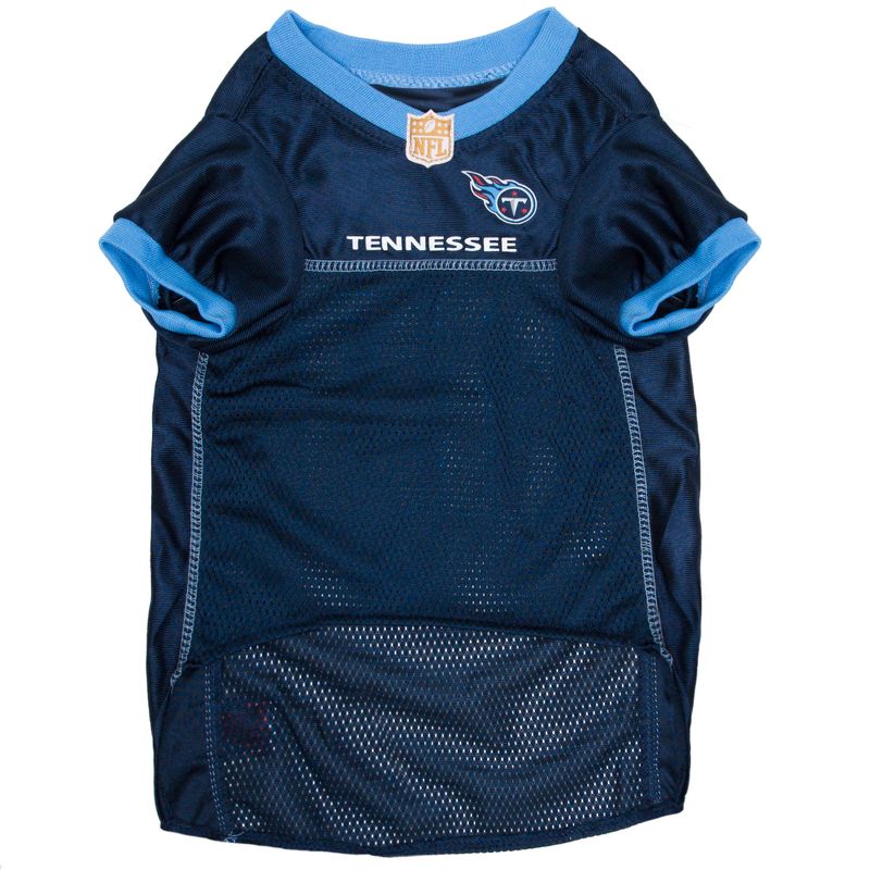 NFL Tennessee Titans Mesh Navy Football Pets Jersey - XS, 2 of 4