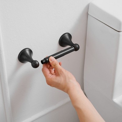 Oil Rubbed Bronze 4-Piece Bathroom Hardware Set