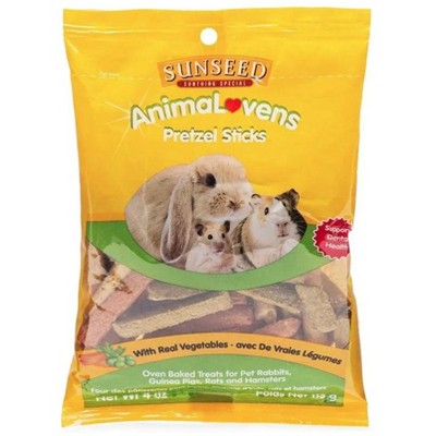 Sunseed AnimaLovens Pretzel Sticks for Small Animals- 4 oz