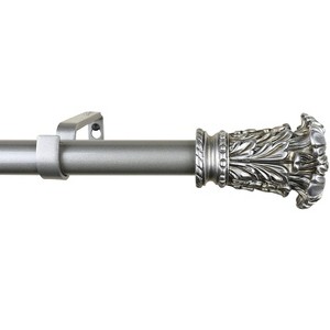 Urbanest 1-inch Diameter Chilton Adjustable Single Drapery Curtain Rod - 1 of 4