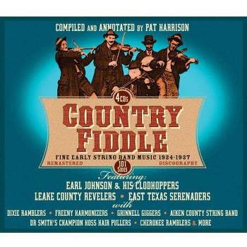 Country Fiddle-Early String Band Music & Var - Country Fiddle: Fine Early String Band Music 1924-1937 (CD)
