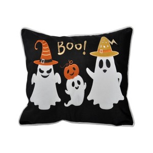 SEVOBAL Party Decorations and Accessories Multi-Purpose Jack-O-Lantern Style Pillow Festive Design Lightweight, Black, 14"*17"*20" - 1 of 4