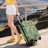 Lyngins 20/24/28 Inch 3PCs Hardside Luggage Sets with TSA Lock,Spinner Wheel Carry on Luggage,Lightweight Printed Suitcase Sets for Family Trips - 2 of 4